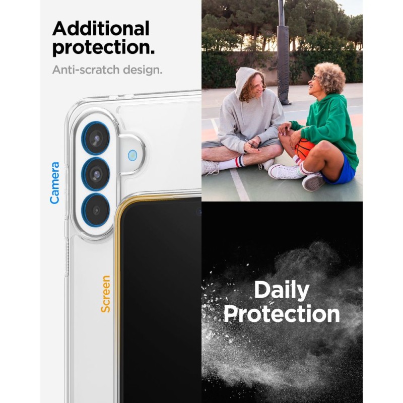 SPIGEN ULTRA HYBRID GALAXY A37 5G CRYSTAL CLEAR (TPU+PC) калъф - 8800337242652-ACS11133