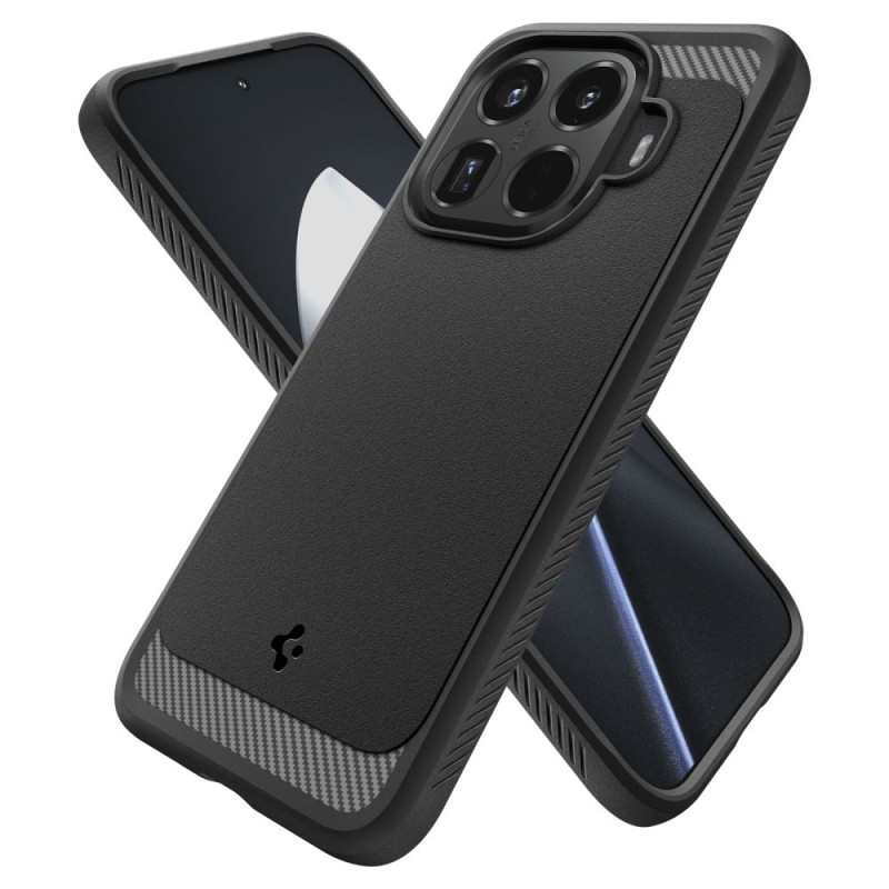 SPIGEN Rugged Armor за Xiaomi 15T Pro (матово черно) - SPIGEN Rugged Armor за Xiaomi 15T Pro (матово черно) - 8800337242843-ACS11152