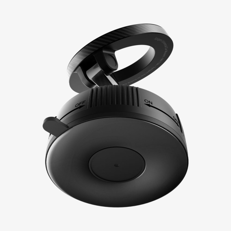 SPIGEN MFT36 VACUUMLOCK магнитен MagSafe държач за автомобил на табло, черен - SPIGEN MFT36 VACUUMLOCK магнитен MagSafe държач за автомобил на табло, черен - 8800337243048-ACP11172
