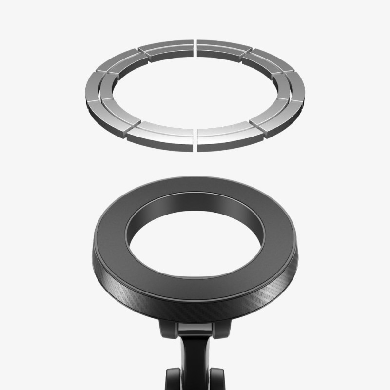 SPIGEN MFT36 VACUUMLOCK магнитен MagSafe държач за автомобил на табло, черен - SPIGEN MFT36 VACUUMLOCK магнитен MagSafe държач за автомобил на табло, черен - 8800337243048-ACP11172