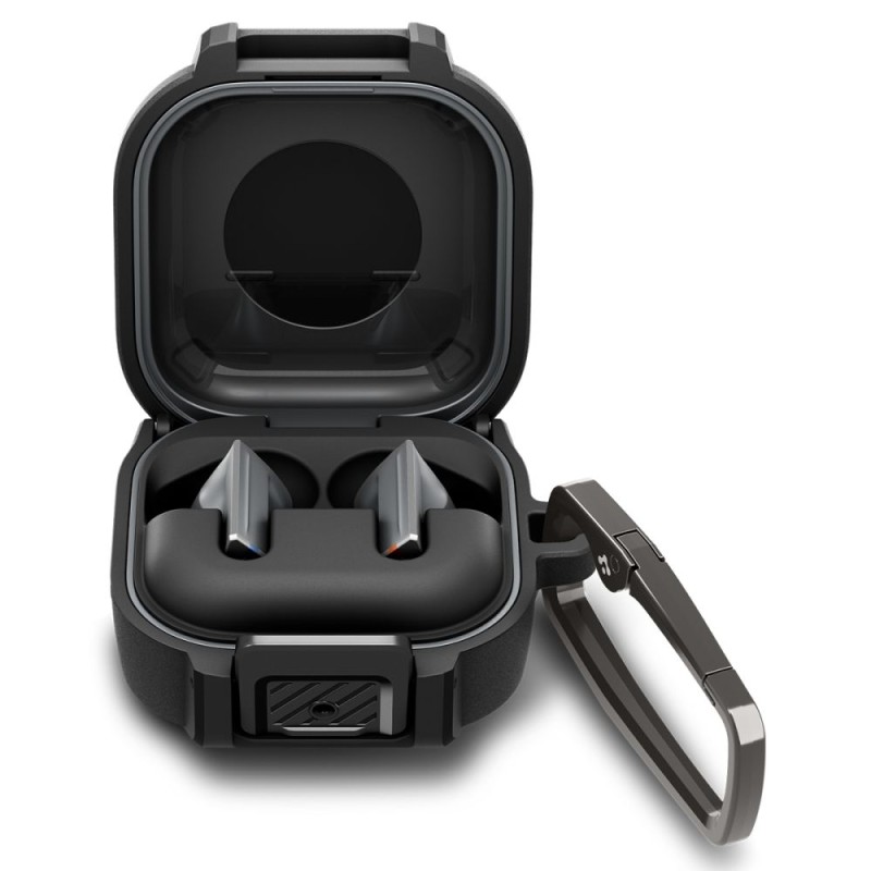 SPIGEN LOCK FIT калъф с блокировка за Samsung Galaxy Buds 4 / 4 Pro – Matte Black - SPIGEN LOCK FIT калъф с блокировка за Samsung Galaxy Buds 4 / 4 Pro – Matte Black - 8800337243338-ACS11202