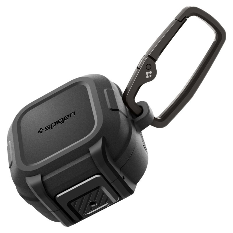 SPIGEN LOCK FIT калъф с блокировка за Samsung Galaxy Buds 4 / 4 Pro – Matte Black - SPIGEN LOCK FIT калъф с блокировка за Samsung Galaxy Buds 4 / 4 Pro – Matte Black - 8800337243338-ACS11202