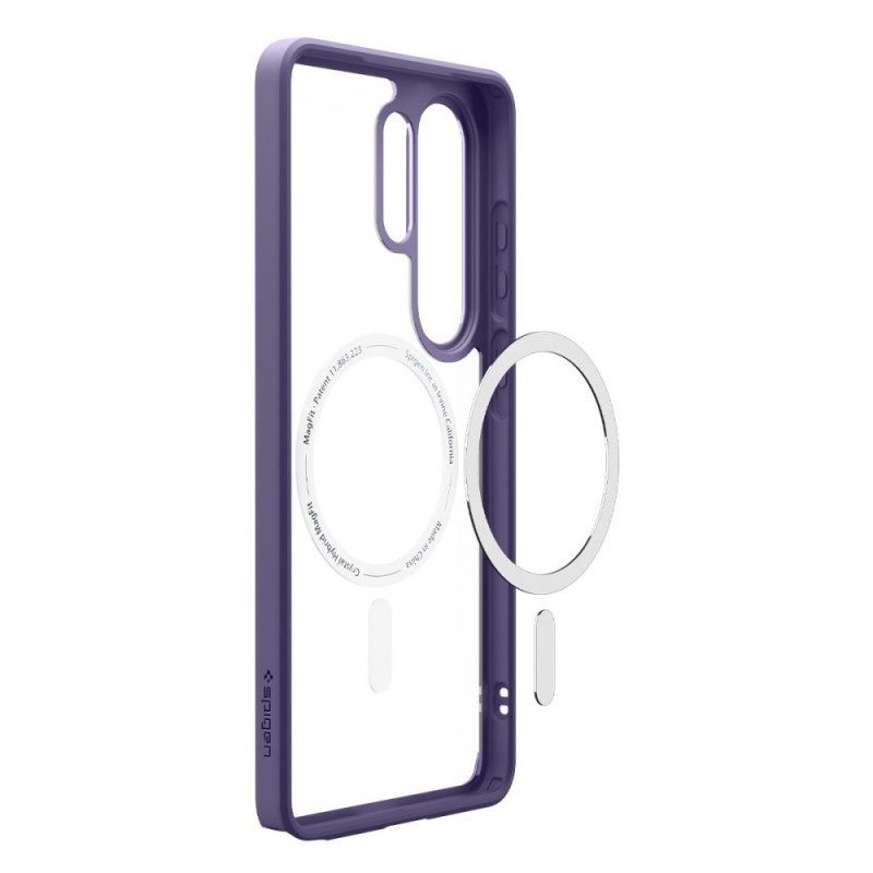 Spigen Ultra Hybrid Mag MagSafe за Samsung Galaxy S26 Ultra – Deep Purple (SKU: 8800337243390-ACS11208) - Spigen Ultra Hybrid Mag MagSafe за Samsung Galaxy S26 Ultra – Deep Purple (SKU: 8800337243390-ACS11208) - 8800337243390-ACS11208