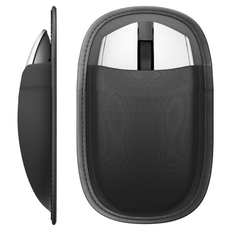 Spigen LD220 Калъф/джоб за мишка с микрофибър Black - Spigen LD220 Калъф/джоб за мишка с микрофибър Black - 8800337243581-APP11227