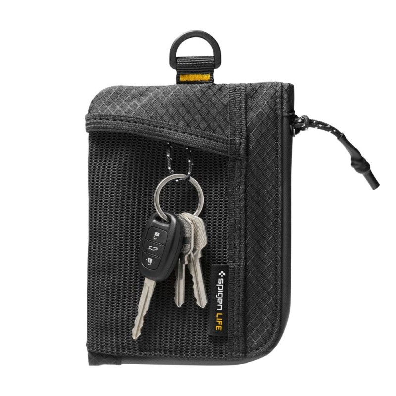 SPIGEN LF300 SOFT RFID калъф за карти BLACK - 8800337243604-AFA11229