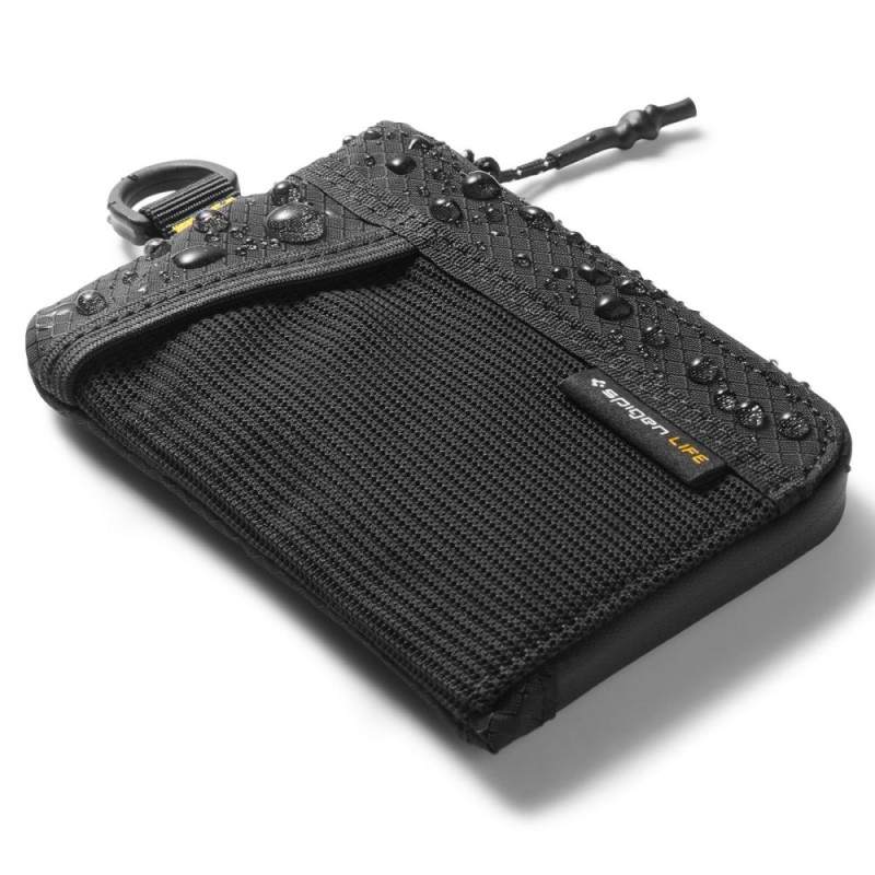 SPIGEN LF300 SOFT RFID калъф за карти BLACK - 8800337243604-AFA11229