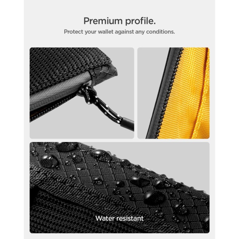 SPIGEN LF300 SOFT RFID калъф за карти BLACK - 8800337243604-AFA11229