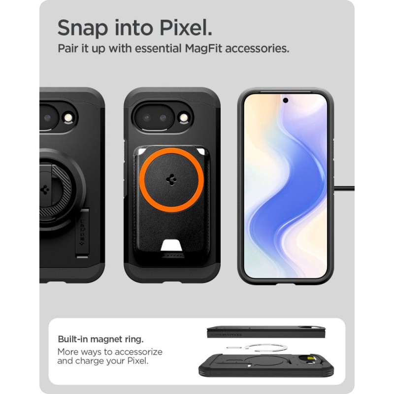 SPIGEN Tough Armor MagSafe за Google Pixel 10A (черно) - 8800337244137-ACS11280