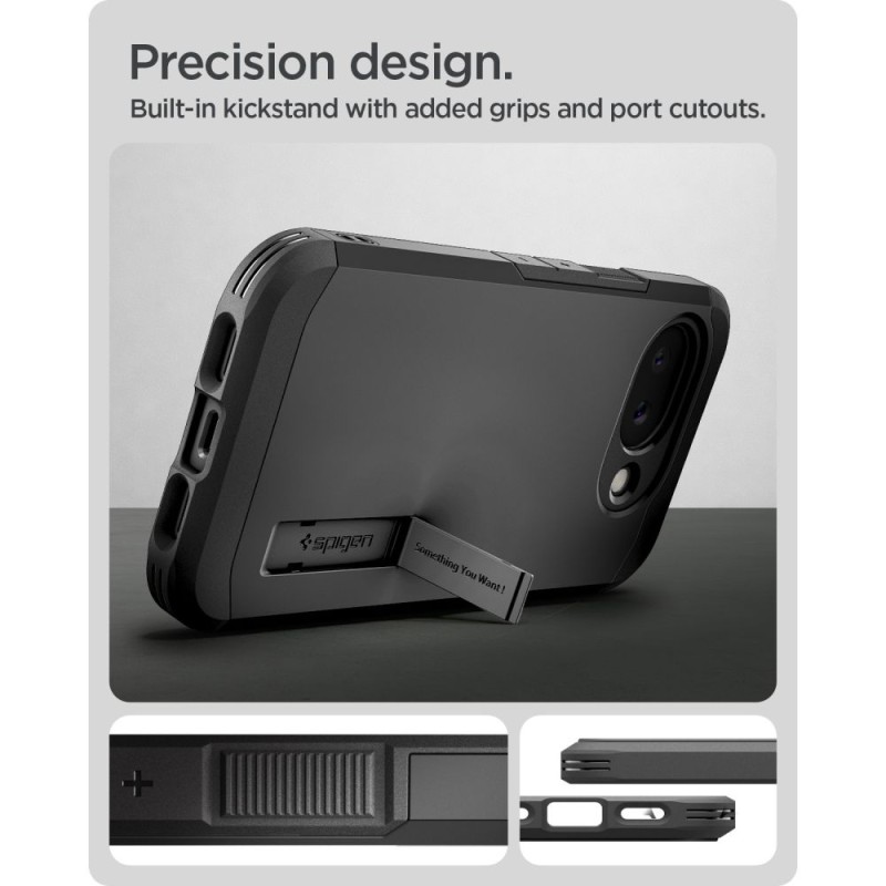 SPIGEN Tough Armor MagSafe за Google Pixel 10A (черно) - 8800337244137-ACS11280