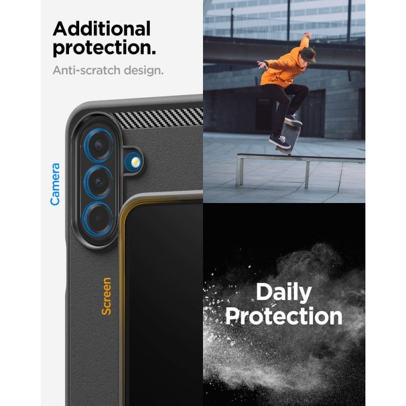 Spigen Rugged Armor за Samsung Galaxy A27 5G (Matte Black) – TPU кейс Spigen Rugged Armor за Samsung Galaxy A27 5G (Matte Black) – TPU кейс