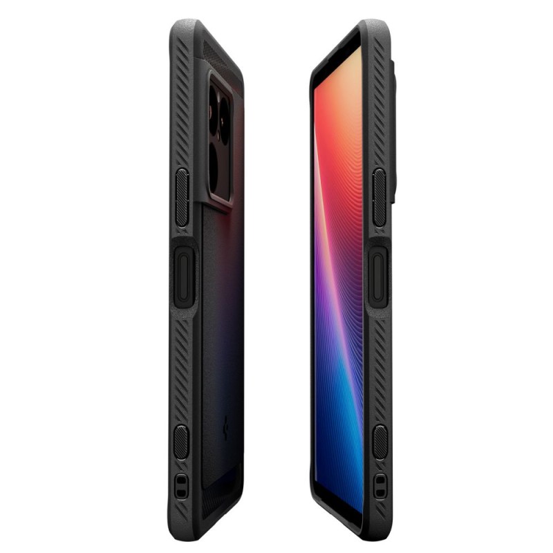 Spigen Rugged Armor за Sony Xperia 1 VIII (Matte Black)