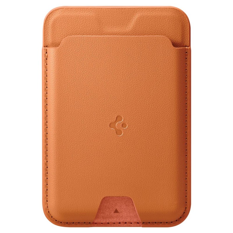 Spigen Valentinus MagSafe универсален магнитен държач за карти металично оранжев - 8800337244724-AFA11339