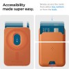 Spigen Valentinus MagSafe универсален магнитен държач за карти металично оранжев - 8800337244724-AFA11339