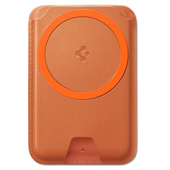 Spigen Valentinus MagFit+ MagSafe универсален магнитен държач за карти Metallic Orange Spigen Valentinus MagFit+ MagSafe универсален магнитен държач за карти Metallic Orange