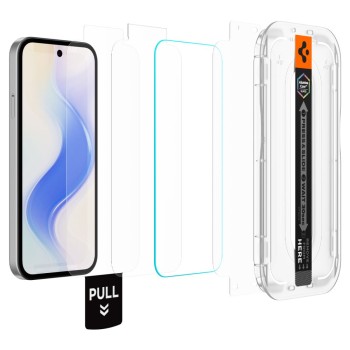 Spigen Glas.tR EZ Fit Pro защитно закалено стъкло 2 бр. за Google Pixel 10A (Clear)