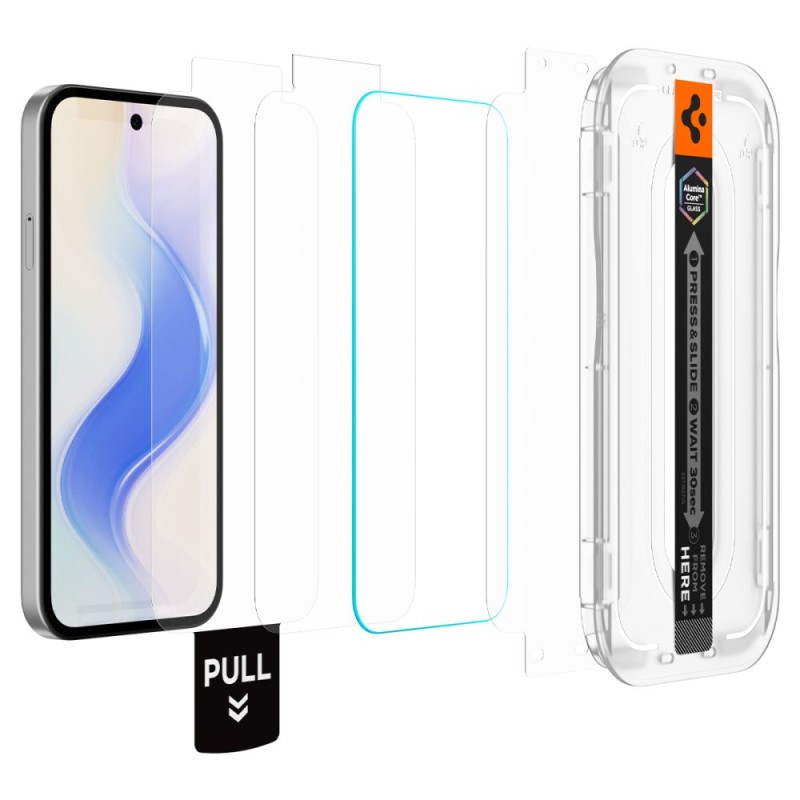 Spigen Glas.tR EZ Fit Pro защитно закалено стъкло 2 бр. за Google Pixel 10A (Clear) - 8800337244977-AGL11364