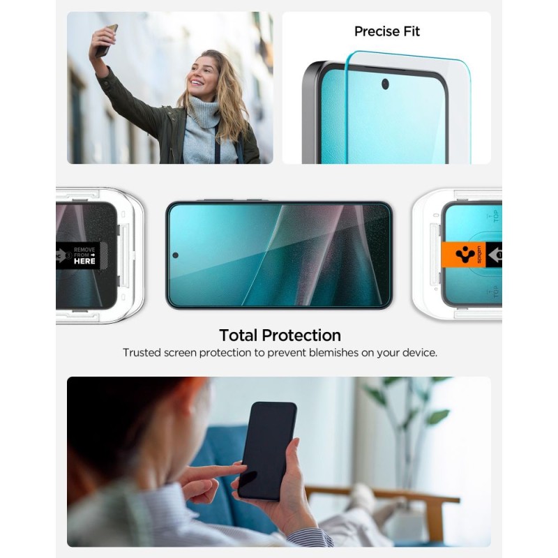 Spigen Glas.tR „EZ Fit HD“ закалено стъкло за Samsung Galaxy A36 / A37 5G, CLEAR (SKU: 8800337244984-AGL11365) - Spigen Glas.tR „EZ Fit HD“ закалено стъкло за Samsung Galaxy A36 / A37 5G, CLEAR (SKU: 8800337244984-AGL11365) - 8800337244984-AGL11365