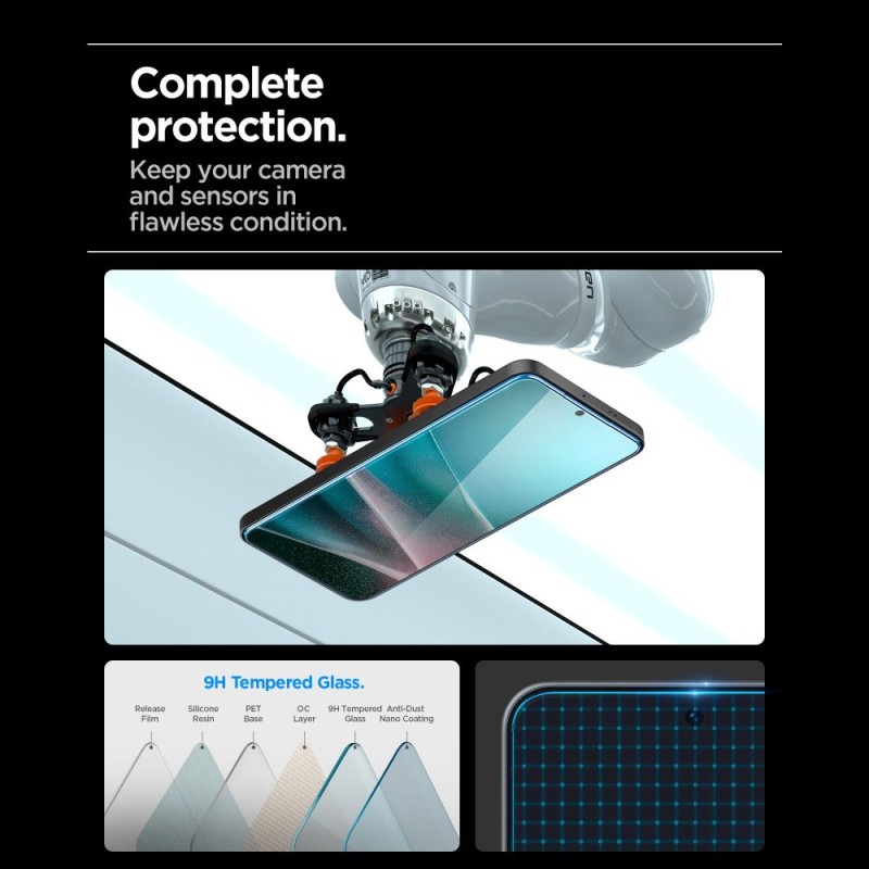 Spigen Glas.tR „EZ Fit HD“ закалено стъкло за Samsung Galaxy A36 / A37 5G, CLEAR (SKU: 8800337244984-AGL11365) - Spigen Glas.tR „EZ Fit HD“ закалено стъкло за Samsung Galaxy A36 / A37 5G, CLEAR (SKU: 8800337244984-AGL11365) - 8800337244984-AGL11365