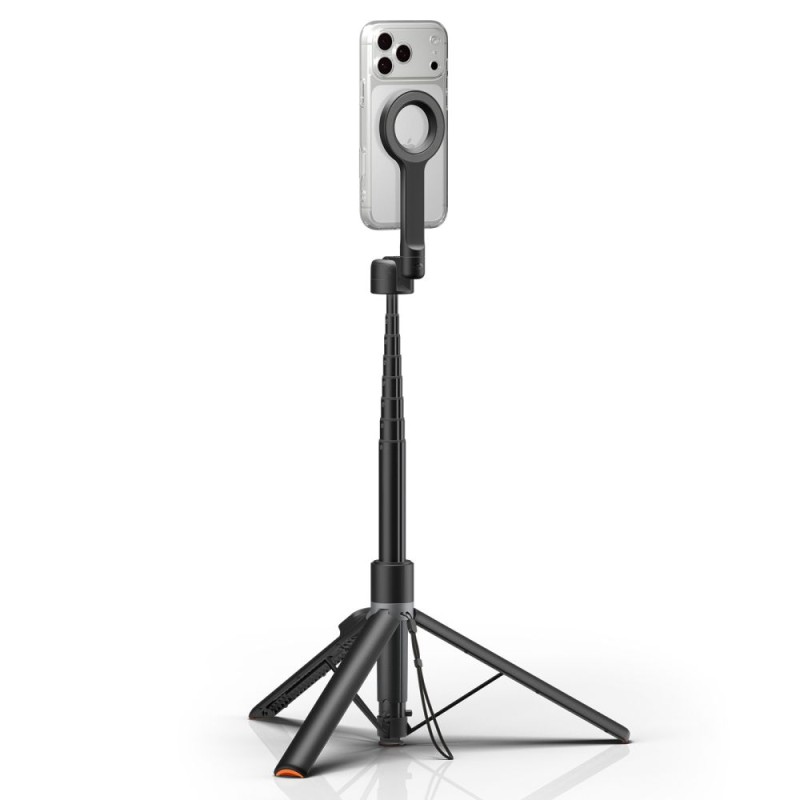 SPIGEN S582W Bluetooth Selfie Stick Tripod Black - SPIGEN S582W Bluetooth Selfie Stick Tripod Black - 8800337245059-AMP11372