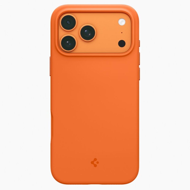 Spigen Silicone Fit Mag MagSafe кейс за iPhone 17 Pro Max Cosmic Orange - 8800337245110-ACS11378