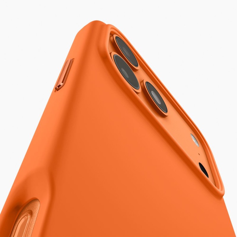 Spigen Silicone Fit Mag MagSafe кейс за iPhone 17 Pro Max Cosmic Orange - 8800337245110-ACS11378