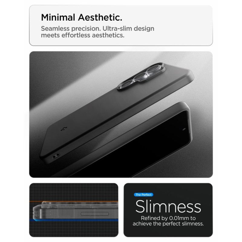 SPIGEN Thin Fit Mag MagSafe калъф за Samsung Galaxy S26 Ultra Black (ACS11394) - 8800337245271-ACS11394