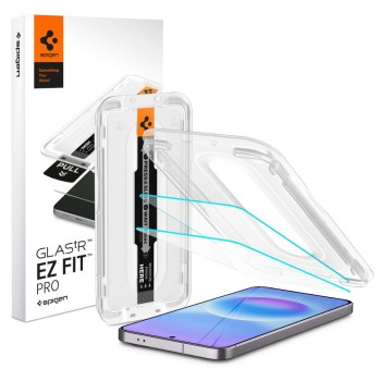 Закалено стъкло Spigen Glas.tR „EZ Fit Pro“ 2 броя за Samsung Galaxy A57 5G (CLEAR)