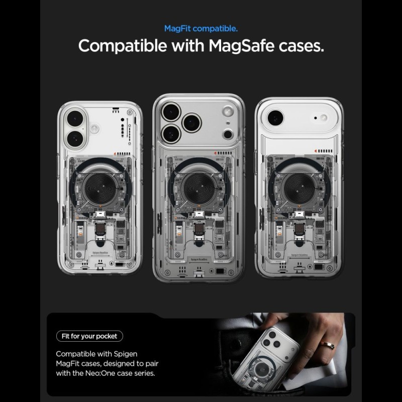 SPIGEN ULTRA HYBRID WALLET MAGSAFE МАГНИТЕН КАРТOДЪРЖАТЕЛ NEO ONE