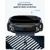 Spigen Rugged Armor & Tempered Glass за Apple Watch Ultra 1/2/3 (49 мм) Matte Black - 8800337245479-ACS11414