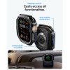 Spigen Rugged Armor & Tempered Glass за Apple Watch Ultra 1/2/3 (49 мм) Matte Black - 8800337245479-ACS11414