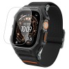 SPIGEN Lite Fit Pro & Tempered Glass за Apple Watch Ultra 1/2/3 (49 мм) Matte Black - SPIGEN Lite Fit Pro & Tempered Glass за Apple Watch Ultra 1/2/3 (49 мм) Matte Black - 8800337245486-ACS11415