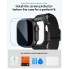 SPIGEN Lite Fit Pro & Tempered Glass за Apple Watch Ultra 1/2/3 (49 мм) Matte Black - SPIGEN Lite Fit Pro & Tempered Glass за Apple Watch Ultra 1/2/3 (49 мм) Matte Black - 8800337245486-ACS11415