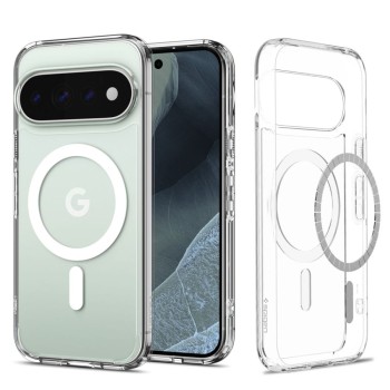 Spigen Ultra Hybrid MagSafe за Google Pixel 11 Pro Clear/White (SKU: 8800337245646-ACS11431)