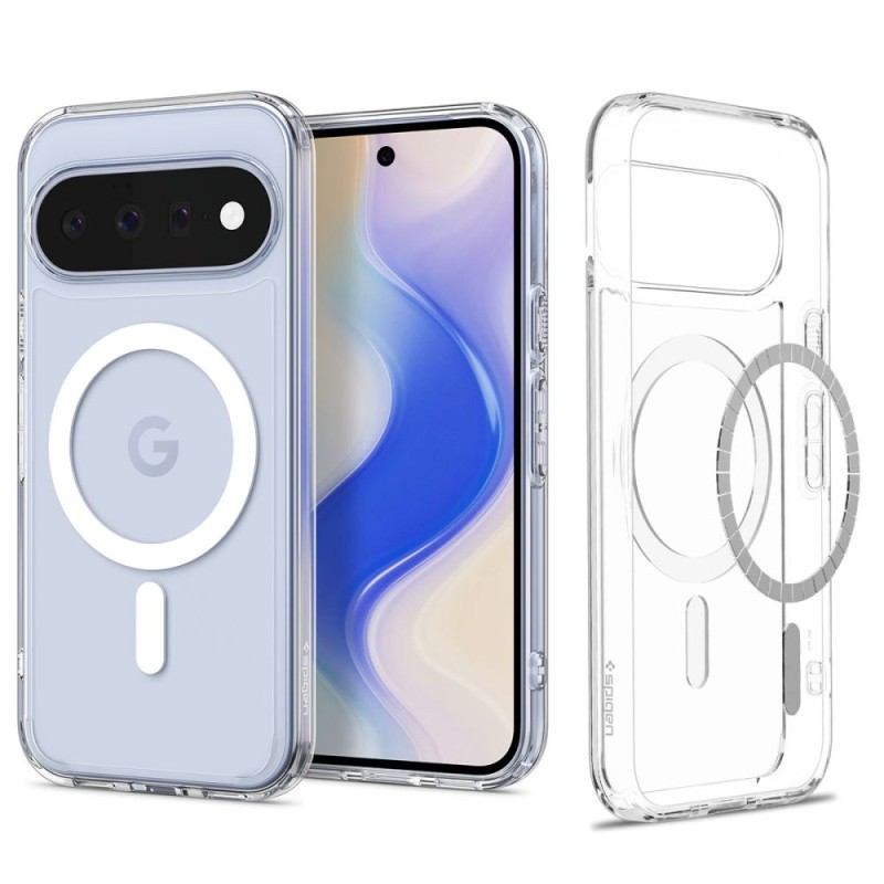 Spigen Ultra Hybrid Mag MagSafe за Google Pixel 11 (Clear/White)