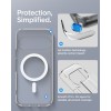 Spigen Ultra Hybrid Mag MagSafe за Google Pixel 11 (Clear/White)