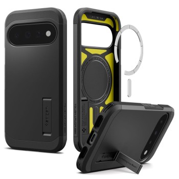 Spigen Tough Armor MagSafe (MAG) хибридно бронирано кейс за Google Pixel 11 Black
