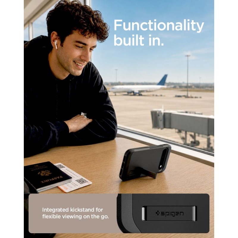 Spigen Tough Armor MagSafe (MAG) хибридно бронирано кейс за Google Pixel 11 Black