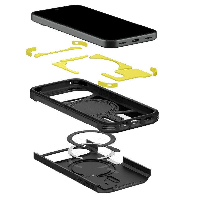 Spigen Tough Armor MagSafe (MAG) хибридно бронирано кейс за Google Pixel 11 Black