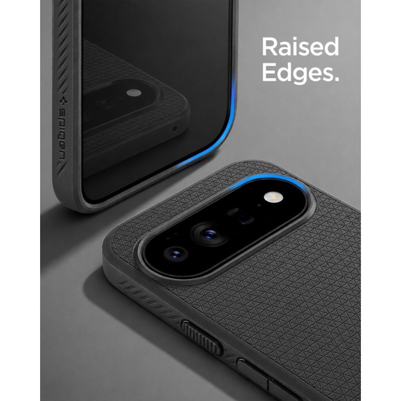 Spigen Liquid Air за Google Pixel 11 Pro XL, матово черно (Matte Black)