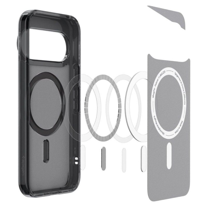 SPIGEN ULTRA HYBRID MagSafe за Google Pixel 11 Pro XL Frost Black (SKU: 8800337245851-ACS11452)
