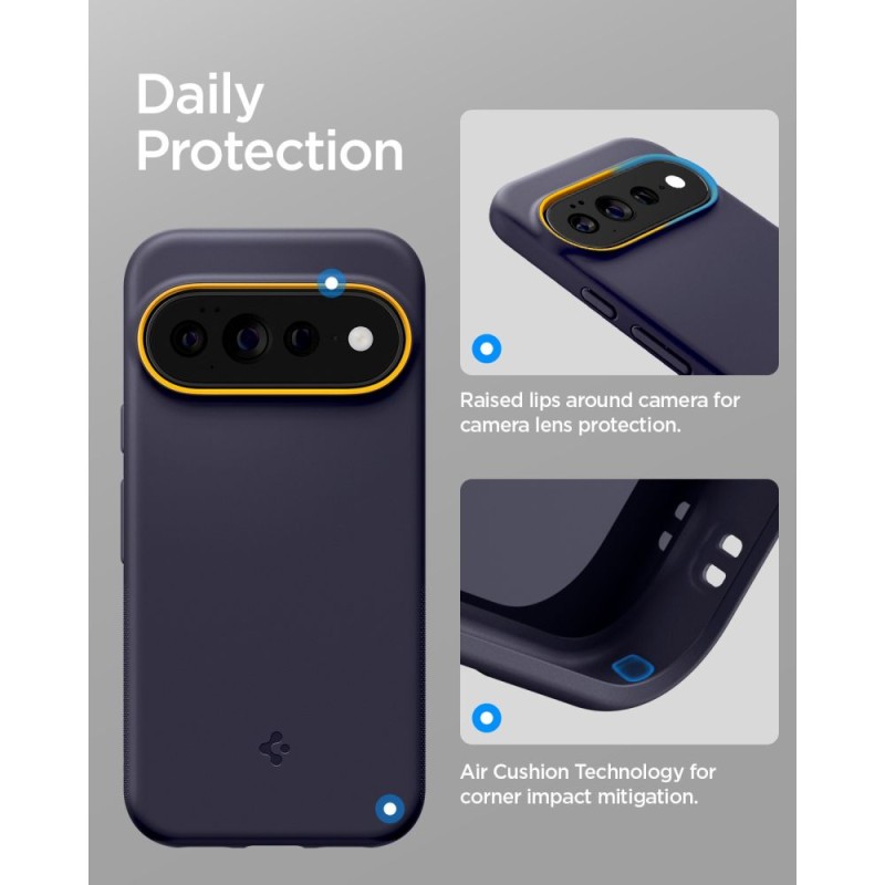 Spigen Nano Pop MagSafe – Съвместимо с Google Pixel 11 Pro XL, Blueberry Navy