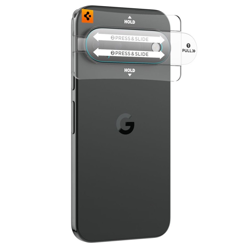 Spigen Optik Pro Glas.tR EZ Fit камера протектор 2 броя за Google Pixel 11 (прозрачен)