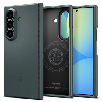 SPIGEN Air Fit Pro MagSafe калъф за Samsung Galaxy Z Fold 8 Ultra Abyss Green (ACS11493)