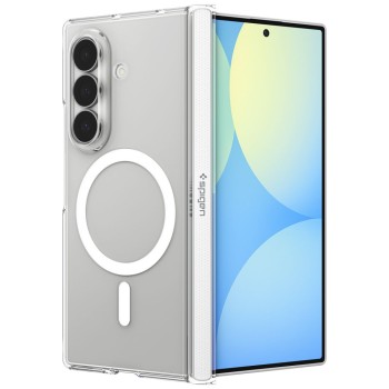 SPIGEN AirSkin Zero MagSafe за Samsung Galaxy Z Fold 8 Ultra (Ultra Clear/White)