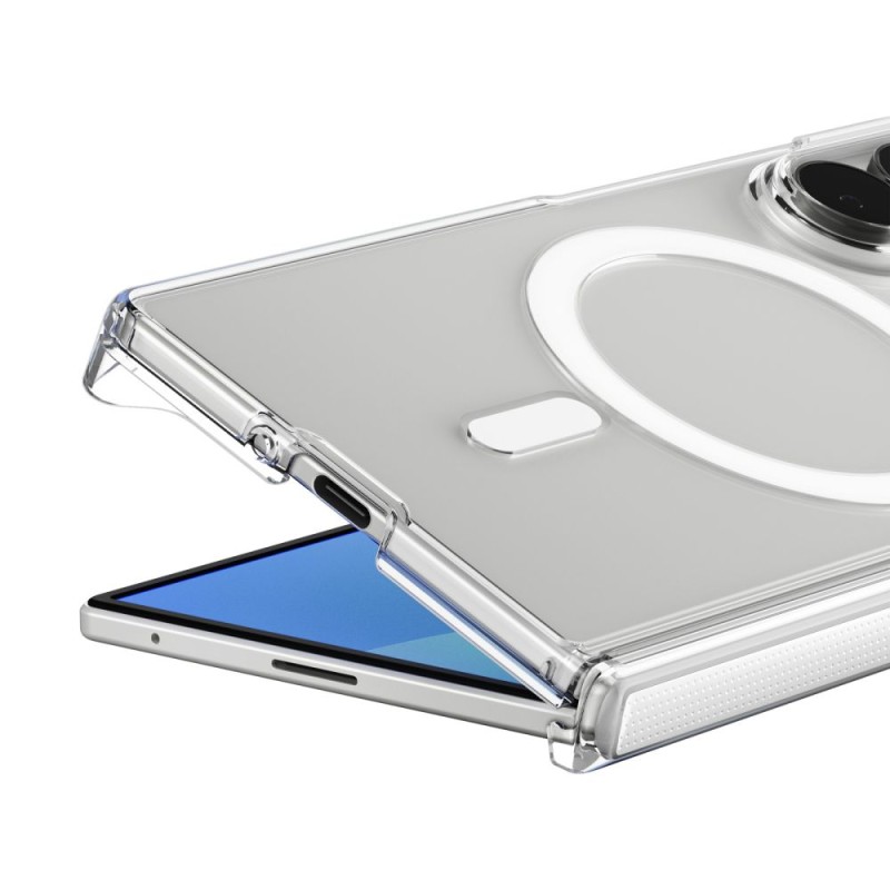 SPIGEN AirSkin Zero MagSafe за Samsung Galaxy Z Fold 8 Ultra (Ultra Clear/White)