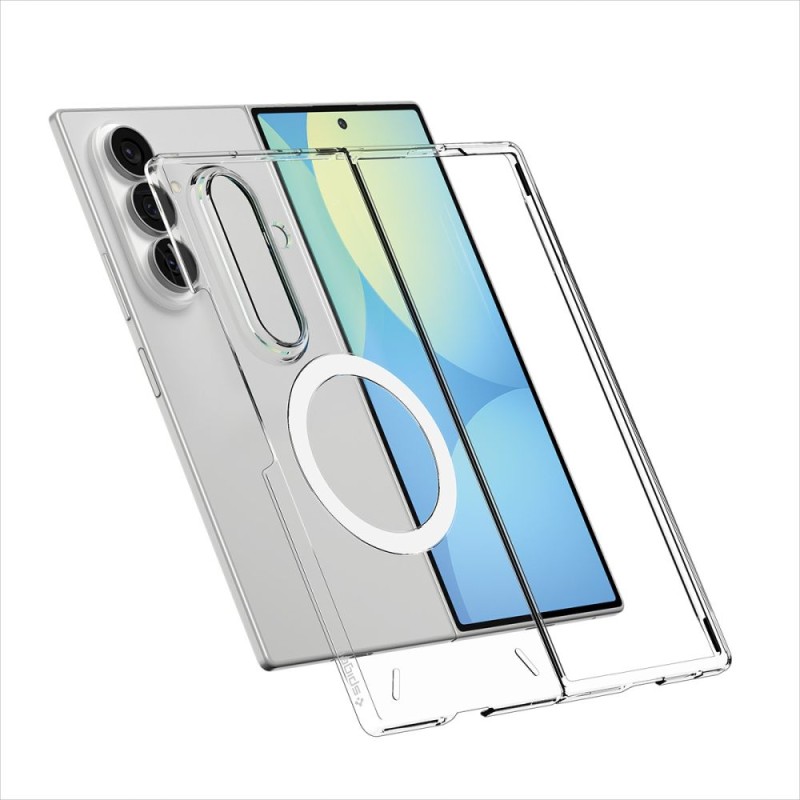 SPIGEN AirSkin MagSafe Galaxy Z Fold 8 Ultra Clear/White (ACS11505)