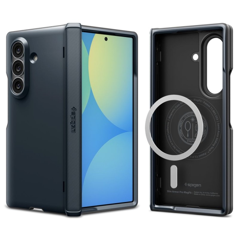 Spigen Slim Armor Pro Magsafe за Samsung Galaxy Z Fold 8 Ultra Metal Slate (ACS11509) Spigen Slim Armor Pro Magsafe за Samsung Galaxy Z Fold 8 Ultra Metal Slate (ACS11509)