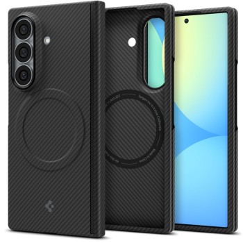 SPIGEN AirSkin Aramid MagSafe за Samsung Galaxy Z Fold 8 Ultra Black (ACS11510)