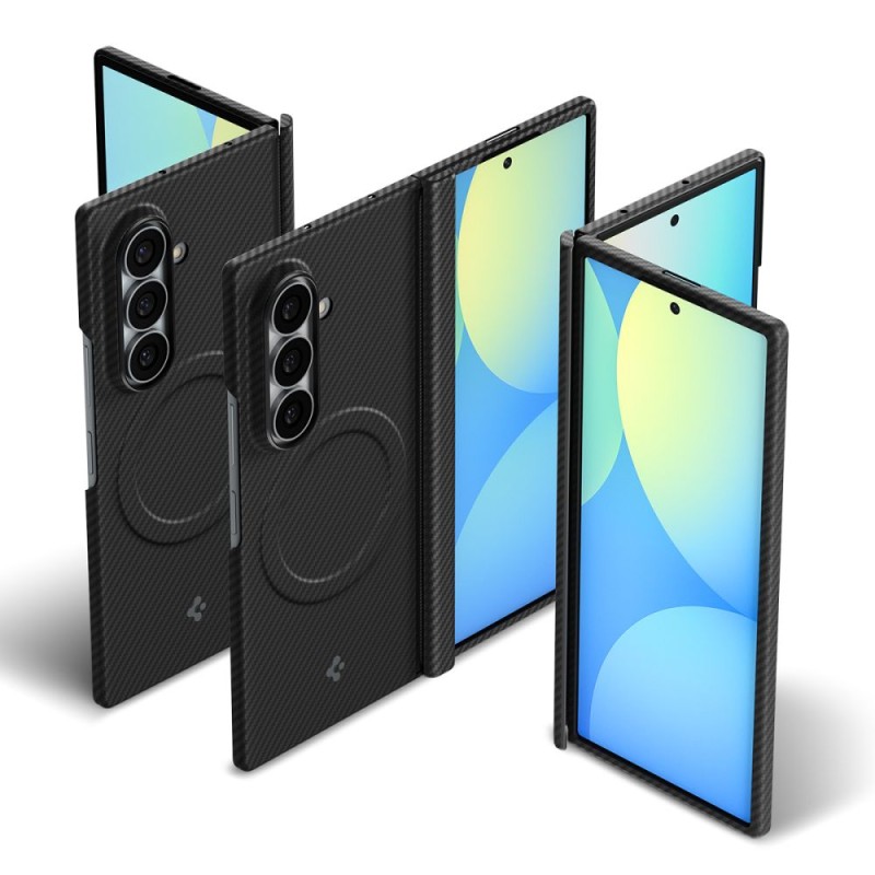 SPIGEN AirSkin Aramid MagSafe за Samsung Galaxy Z Fold 8 Ultra Black (ACS11510)