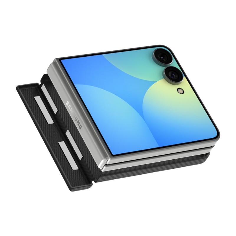 SPIGEN AirSkin Aramid MagSafe калъф за Samsung Galaxy Z Flip 8 Black (ACS11513) SPIGEN AirSkin Aramid MagSafe калъф за Samsung Galaxy Z Flip 8 Black (ACS11513)